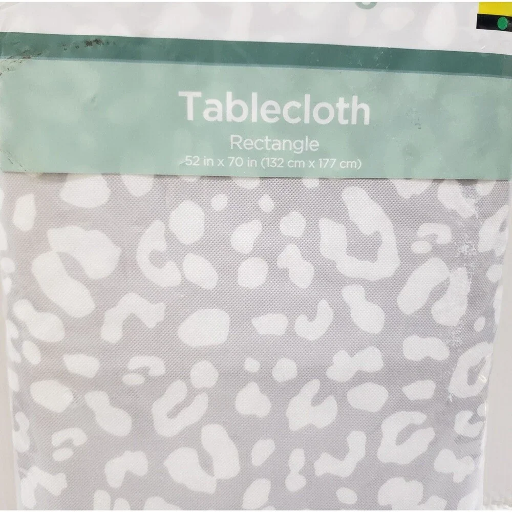 Peva Vinyl Tablecloth, 52